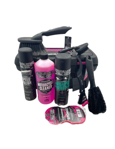 Maletin Limpieza de moto Mucc-Off protector