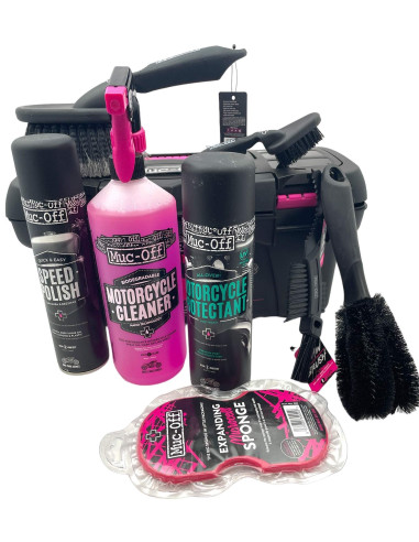 Maletin Limpieza de moto Mucc-Off protector