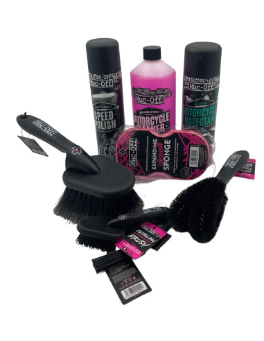Maletin Limpieza de moto Mucc-Off protector