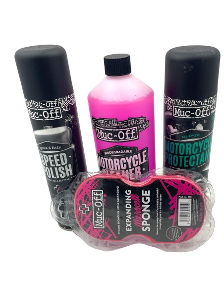 Maletin Limpieza de moto Mucc-Off protector