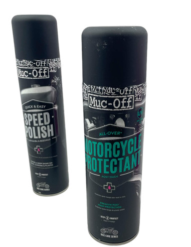Maletin Limpieza de moto Mucc-Off protector