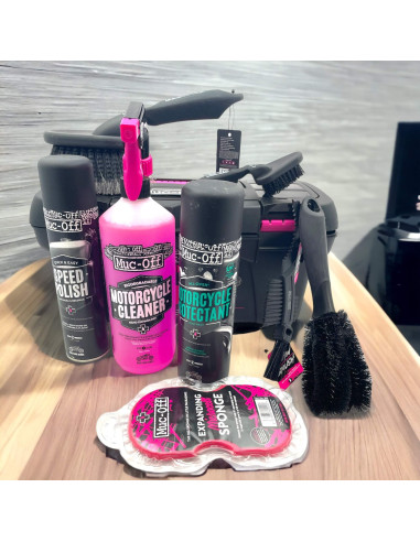 Maletin Limpieza de moto Mucc-Off protector