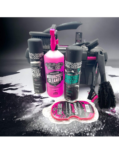 Maletin Limpieza de moto Mucc-Off protector