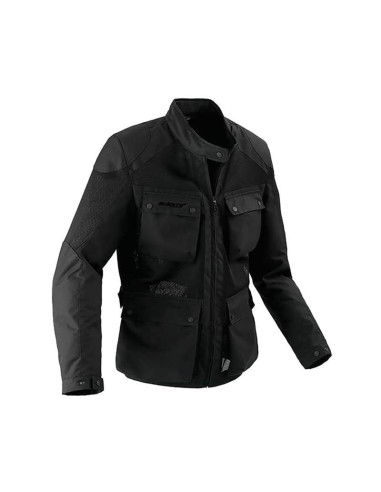 Chaqueta verano marca Senty degrees modelo SD-JC30 Negra hombre Touring para scooter