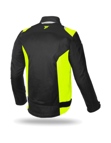 CHAQUETA SD-JR48 VERANO RACING PARA HOMBRE NEGRA/AMARILLO FLUOR