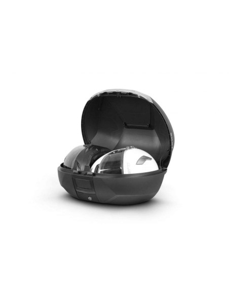 BAUL SH47 BLANCO ADAPTABLE A SCOOTERS Y A MOTOCICLETAS DE MEDIA Y GRAN CILINDRADA.
