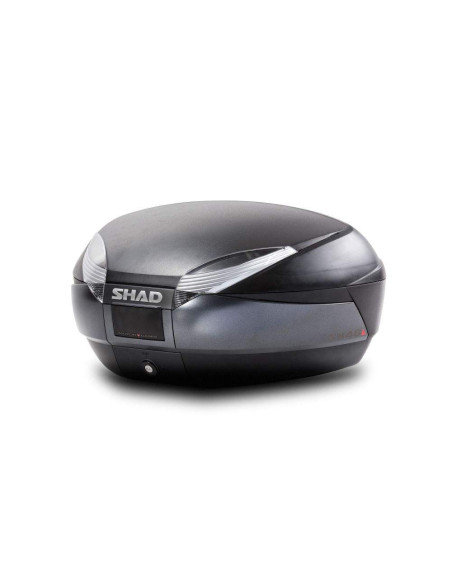 BAUL SH48 GRIS DE COLOR OSCURO/NEGRO
