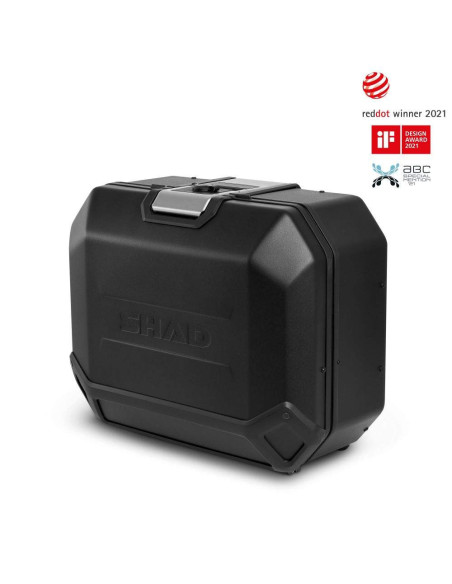 MALETA LATERAL IZQUIERDA TR36L TERRA COLOR NEGRO EDITION