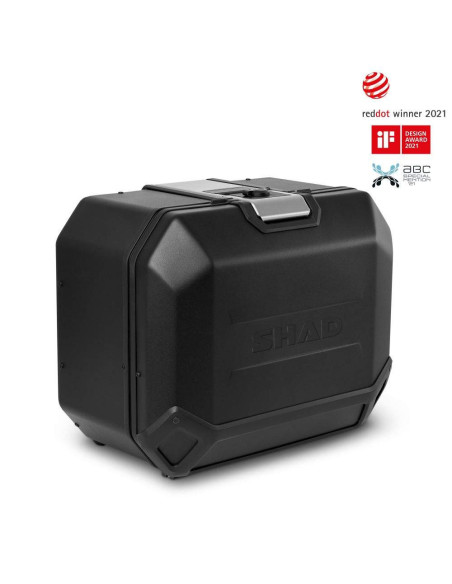 MALETA LATERAL DERECHA TR47R TERRA COLOR NEGRO EDITION