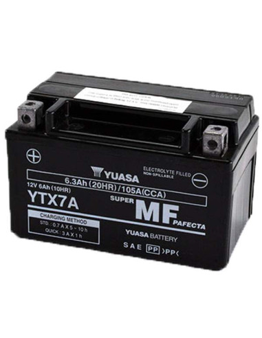 BATERÍA YUASA YTX7A-WC