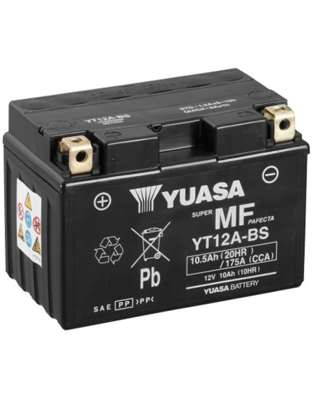 BATERÍA YUASA YT12A-BS