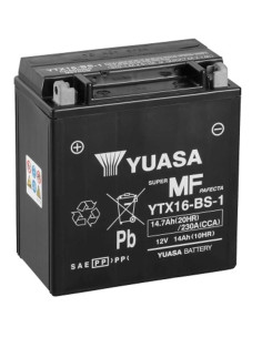 BATERÍA YUASA YTX16-BS-1