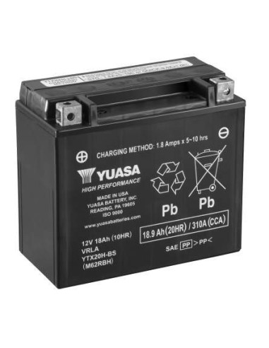 BATERÍA YUASA YTX20H-BS