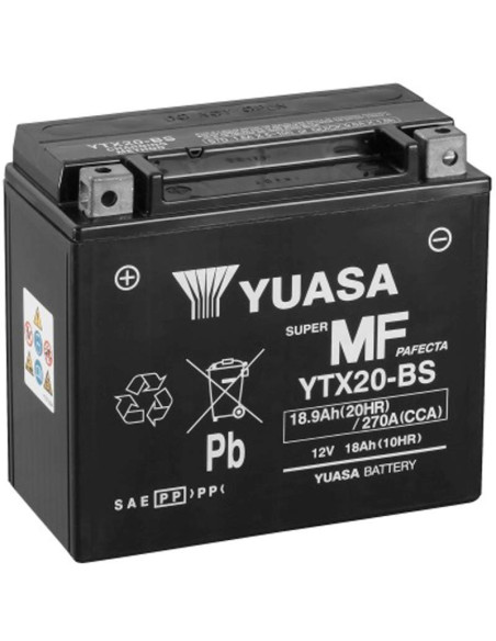 BATERÍA YUASA YTX20-BS