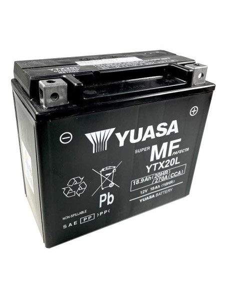 BATERÍA YUASA YTX20L-WC