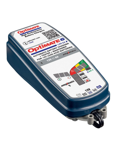 CARGADOR BATERIAS OPTIMATE 6 AMPMATIC 6A TM-360