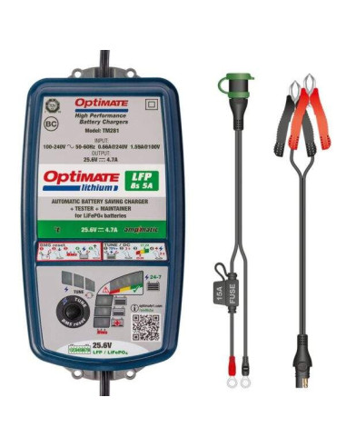 CARGADOR OPTIMATE LITIHIUM 8S 5A