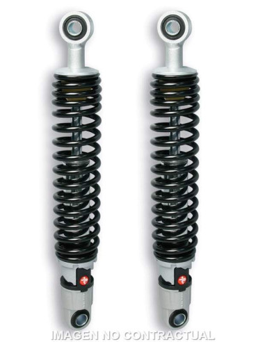 AMORTIGUADORES TRASEROS MALOSSI RS TWINS SPORTCITY 125