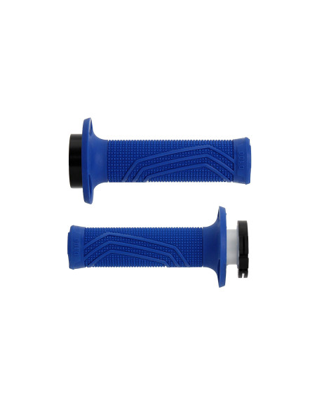 PUÑOS DOMINO D100 OFF ROAD COLOR AZUL