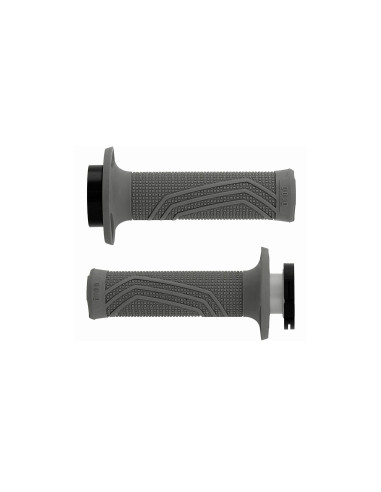PUÑOS DOMINO D100 OFF ROAD COLOR GRIS