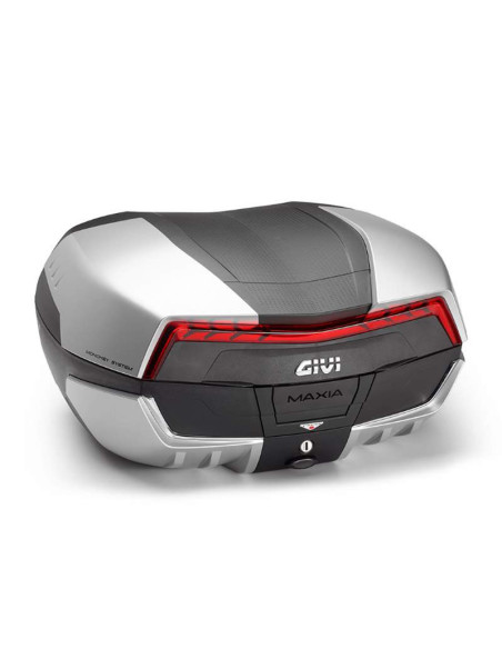 BAÚL METALICO MARCA GIVI V58N MAXIA 5 58L SOBRETAPA ALUMINIO