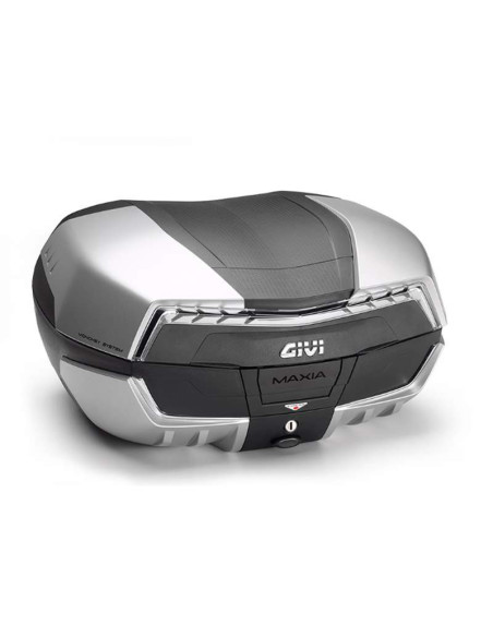 BAÚL MARCA GIVI V58NT MAXIA 5 58L AHUMADO SOBRETAPA ALUMINIO