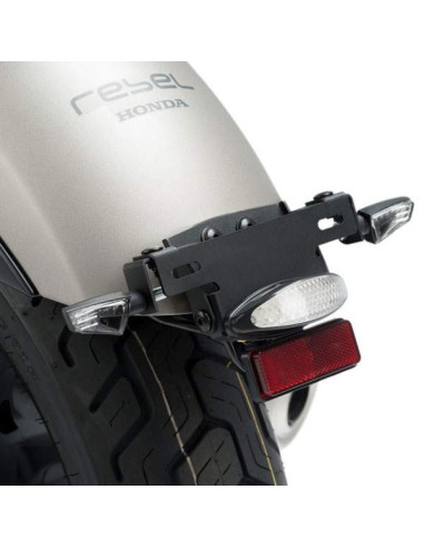 SOPORTE DE MATRICULAS HONDA REBEL 500 17-