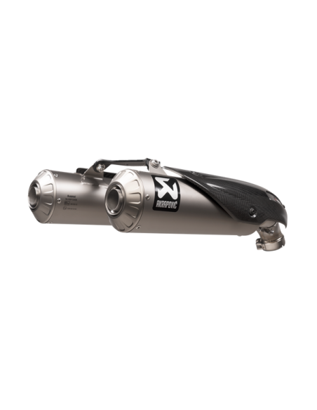 SILENCIADOR TITANIUM MUFFLER MARCA AKRAPOVIC HONDA CRF 300 L ABS