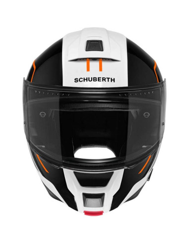 CASCO MARCA SCHUBERTH C5 MASTER DE COLOR NARANJA BRILLO