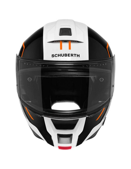 CASCO MARCA SCHUBERTH C5 MASTER DE COLOR NARANJA BRILLO