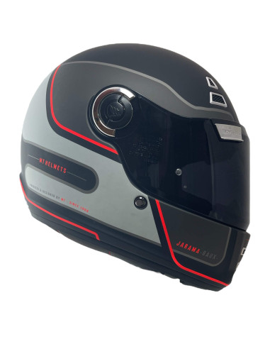 Pantalla Casco Mt Jarama dark Con pestañas Cromadas