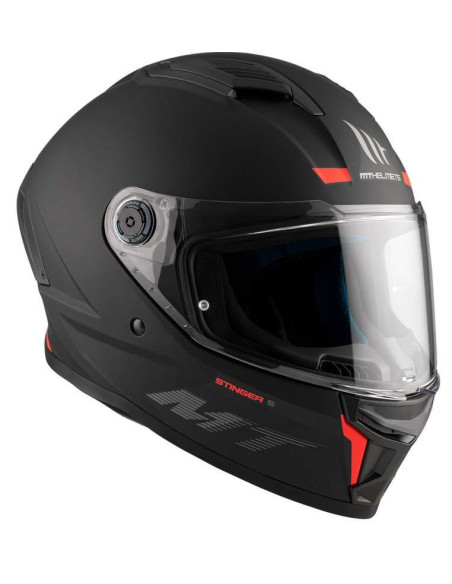 MT HELMETS STINGERS 2 SOLID NEGRO MATE HOMOLOGACION 22.06