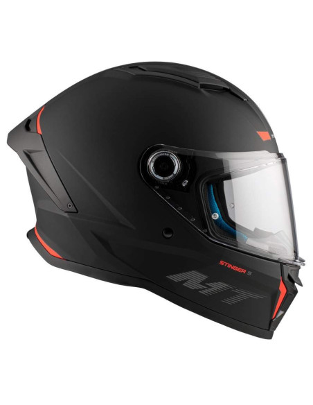 MT HELMETS STINGERS 2 SOLID NEGRO MATE HOMOLOGACION 22.06