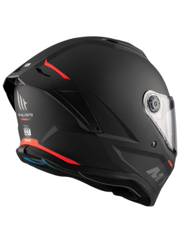 MT HELMETS STINGERS 2 SOLID NEGRO MATE HOMOLOGACION 22.06