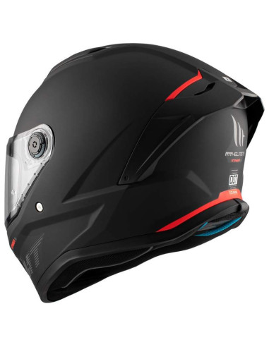 MT HELMETS STINGERS 2 SOLID NEGRO MATE HOMOLOGACION 22.06