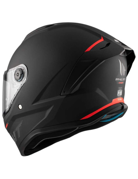 MT HELMETS STINGERS 2 SOLID NEGRO MATE HOMOLOGACION 22.06