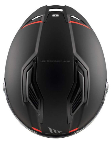 MT HELMETS STINGERS 2 SOLID NEGRO MATE HOMOLOGACION 22.06