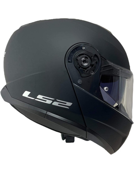 LS2 HELMTS Casco Abatible Strobe 2 Negro Mate Homologacion 22.06