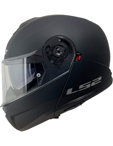 LS2 HELMTS Casco Abatible Strobe 2 Negro Mate Homologacion 22.06