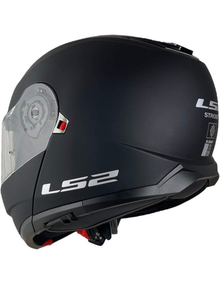 LS2 HELMTS Casco Abatible Strobe 2 Negro Mate Homologacion 22.06