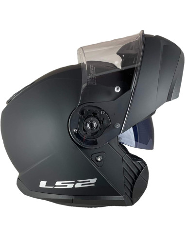 LS2 HELMTS Casco Abatible Strobe 2 Negro Mate Homologacion 22.06