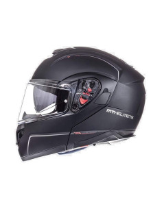 CASCO MT ATOM NEGRO MATE EXPOSICION OUTLET