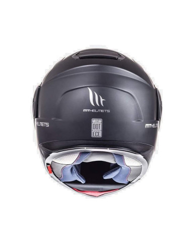 CASCO MT ATOM NEGRO MATE EXPOSICION OUTLET