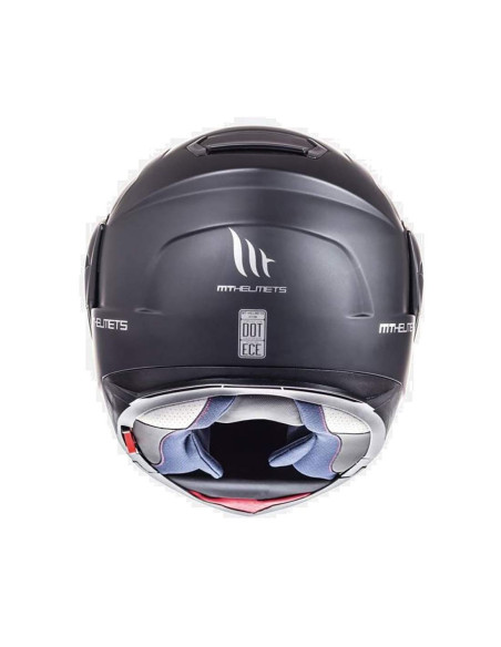 CASCO MT ATOM NEGRO MATE EXPOSICION OUTLET