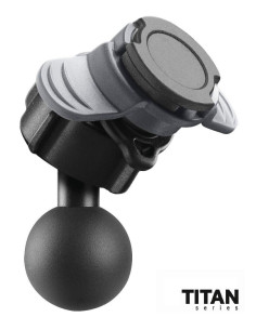 SOPORTE MOVIL TITAN BALL HEAD, CONECTOR DUOLOCK CON BOLA DE 25 MM / 1