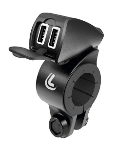 USB-FIX TREK CARGADOR USB DOBLE RESISTENTE AL AGUA ULTRA FAST CHARGE