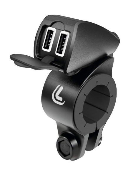 USB-FIX TREK CARGADOR USB DOBLE RESISTENTE AL AGUA ULTRA FAST CHARGE