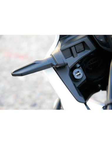 SOPORTE MOVIL CARGADOR BATERÍA OPTILINE UNIVERSAL 2 PUERTOS USB