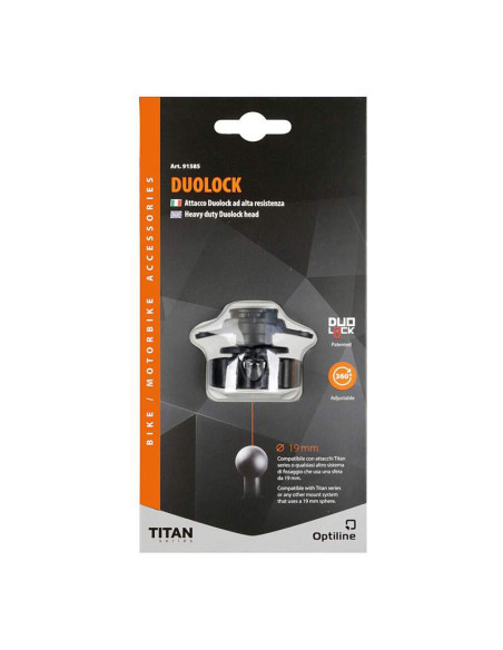 SOPORTE MOVIL TITAN DUOLOCK OPTILINE 19MM CABEZAL DOLOCK
