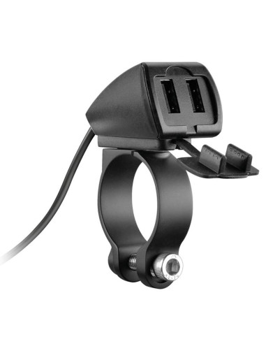 SOPORTE MOVIL USB-TREK CARGADOR USB DOBLE TOMA RESISTENTE AGUA